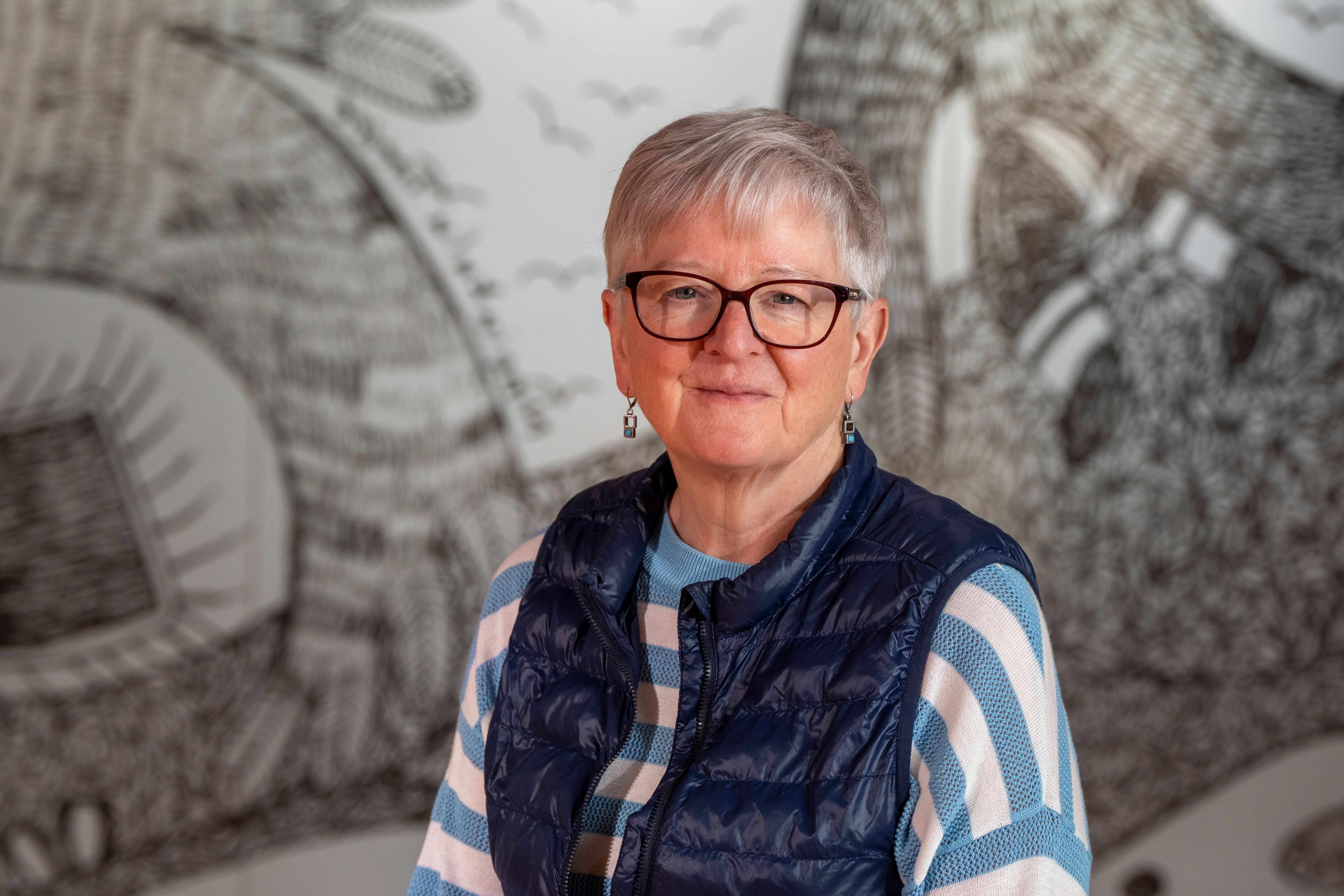 Karen Barnes –Headshot photo of smiling woman.